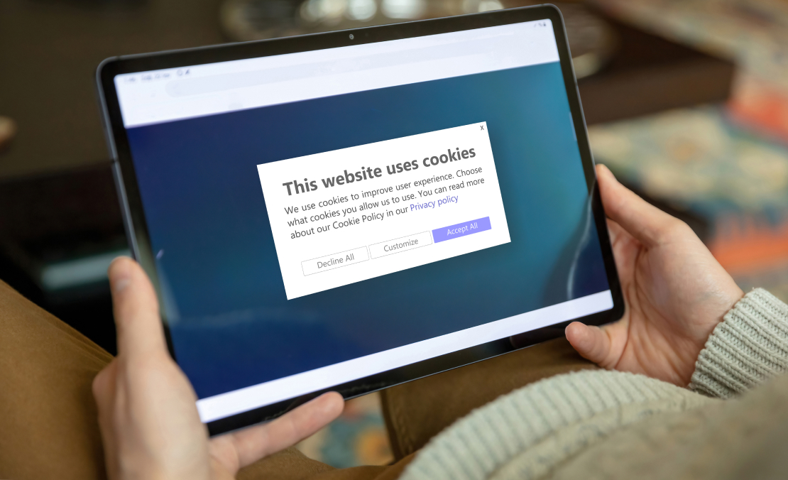 Cookie opt-in pop up